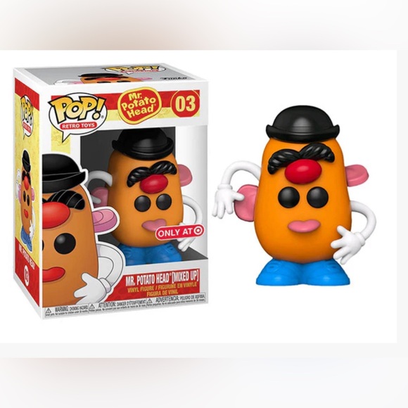 Funko POP! Retro Toys: Hasbro - Mr. Potato Head Mixed Face Exclusive - Picture 1 of 2
